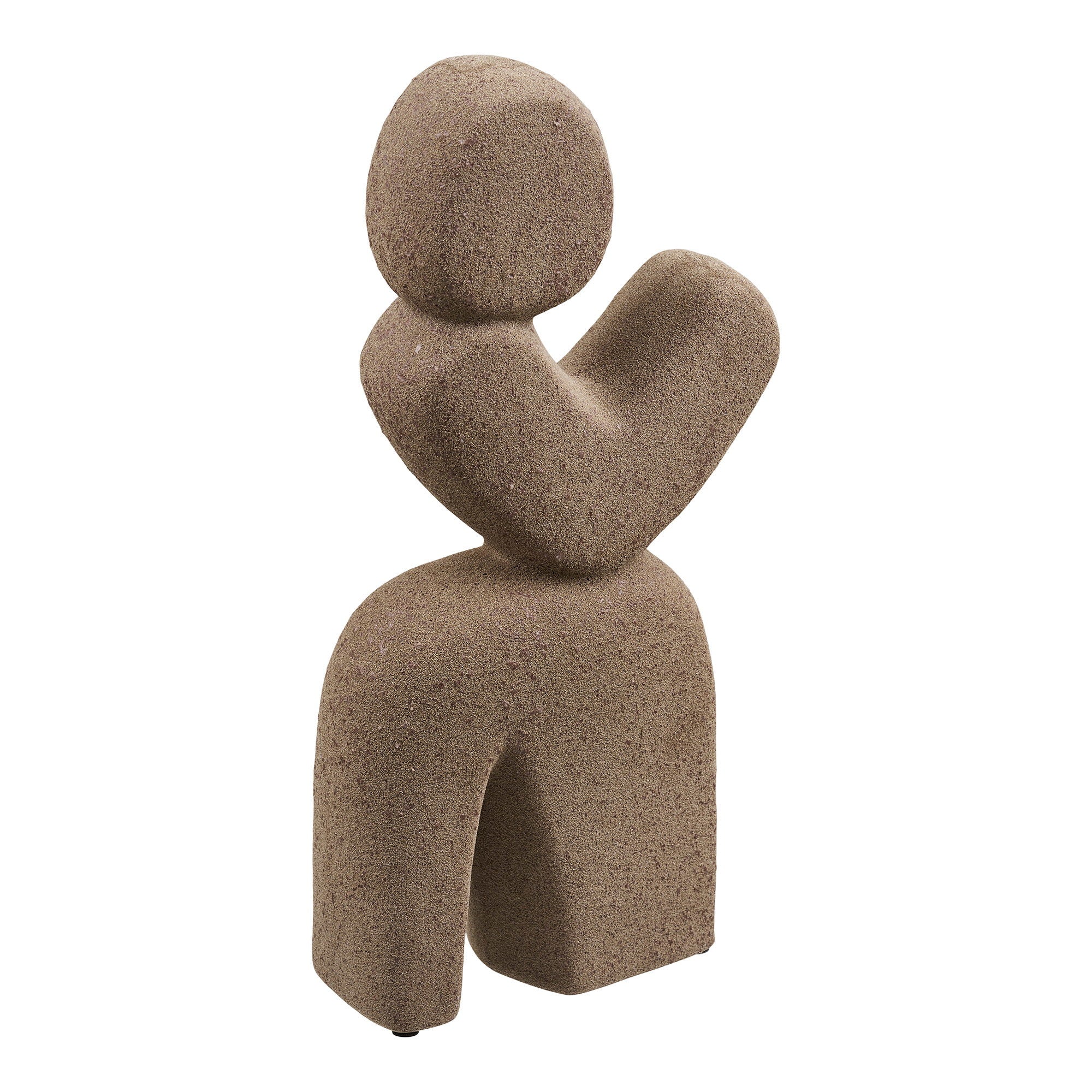 Decoratie - Decoratie, keramisch, bruin, 16x8x36 cm