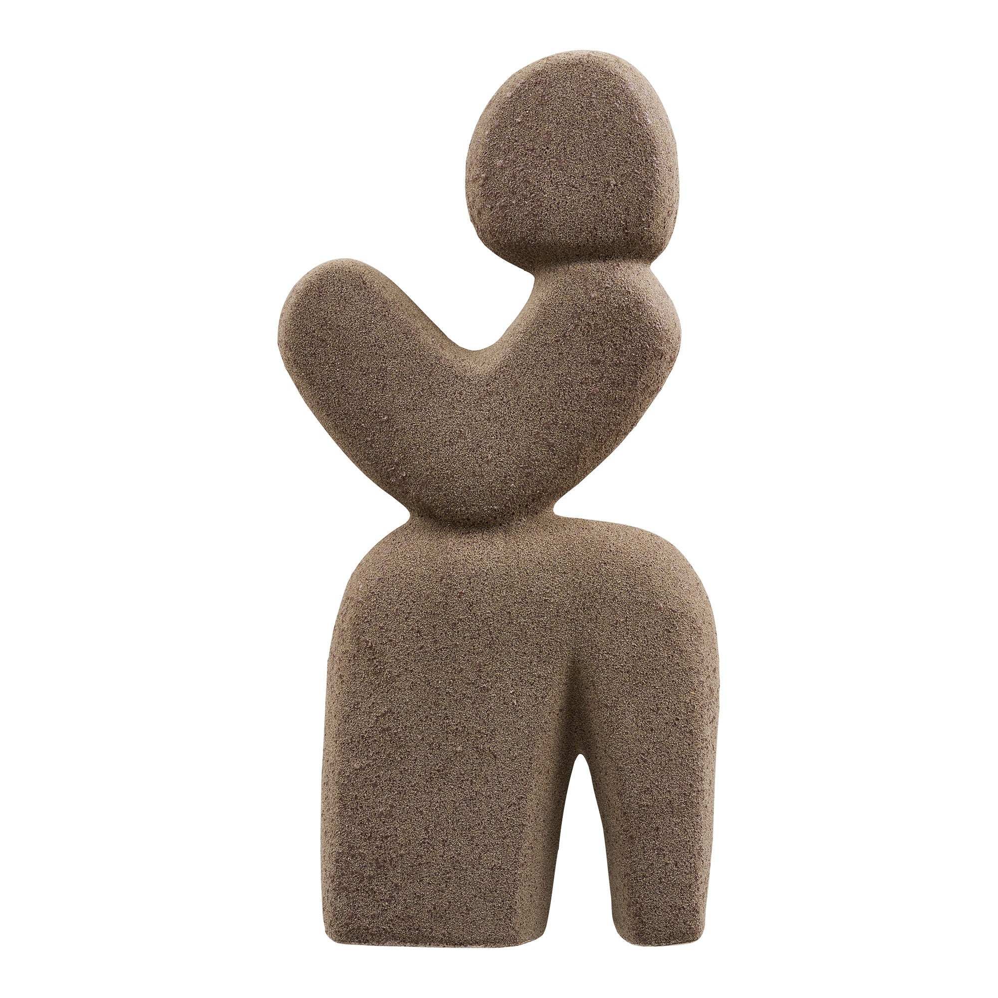 Decoratie - Decoratie, keramisch, bruin, 16x8x36 cm