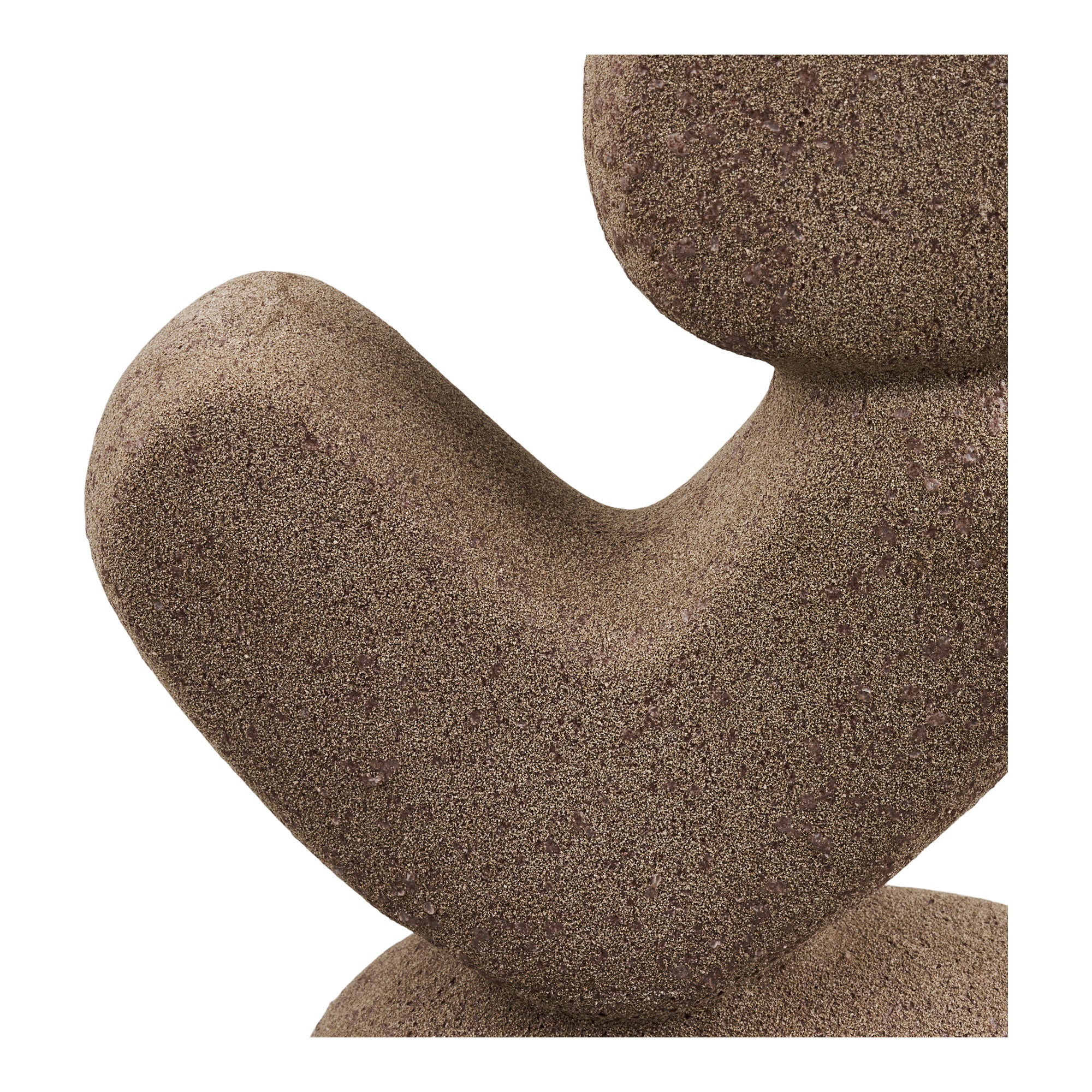 Decoratie - Decoratie, keramisch, bruin, 16x8x36 cm