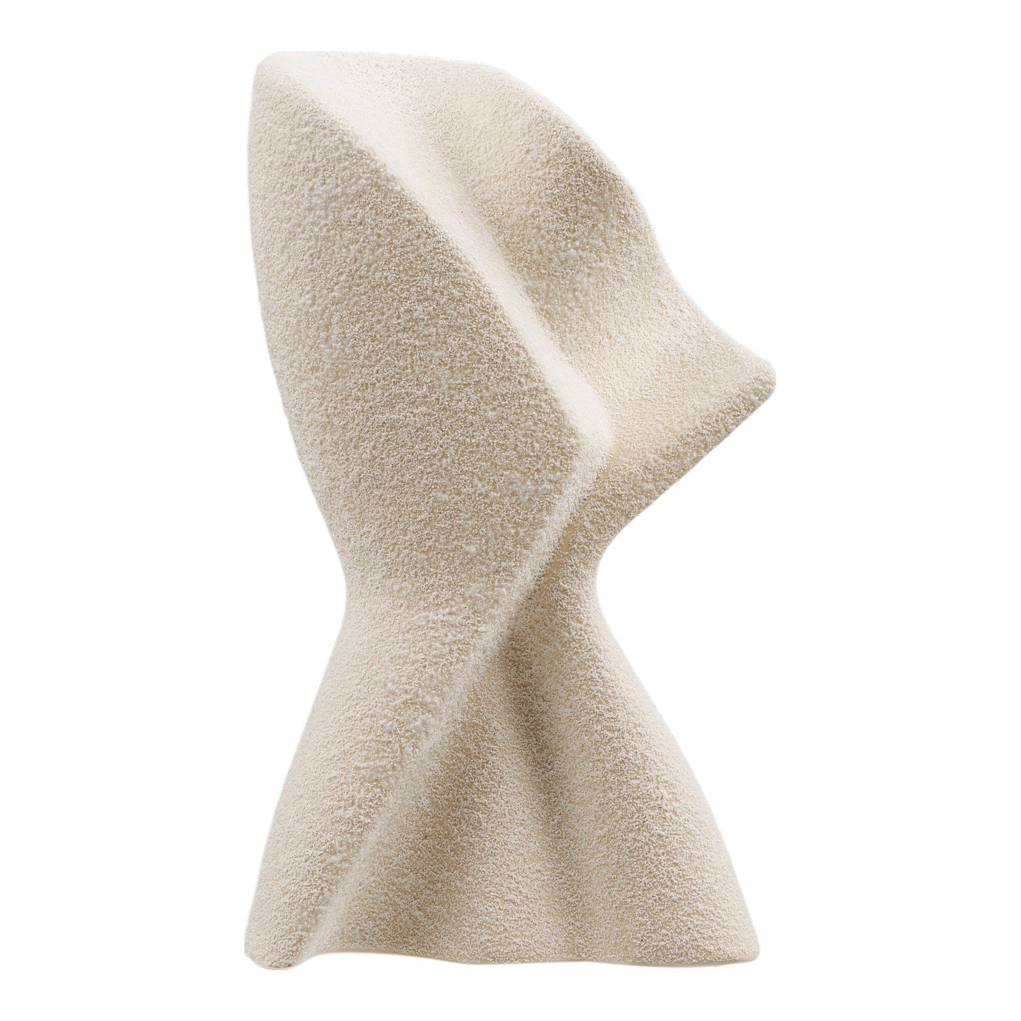 Decoratie - Decoratie, keramisch, wit, 13x6,5x23 cm