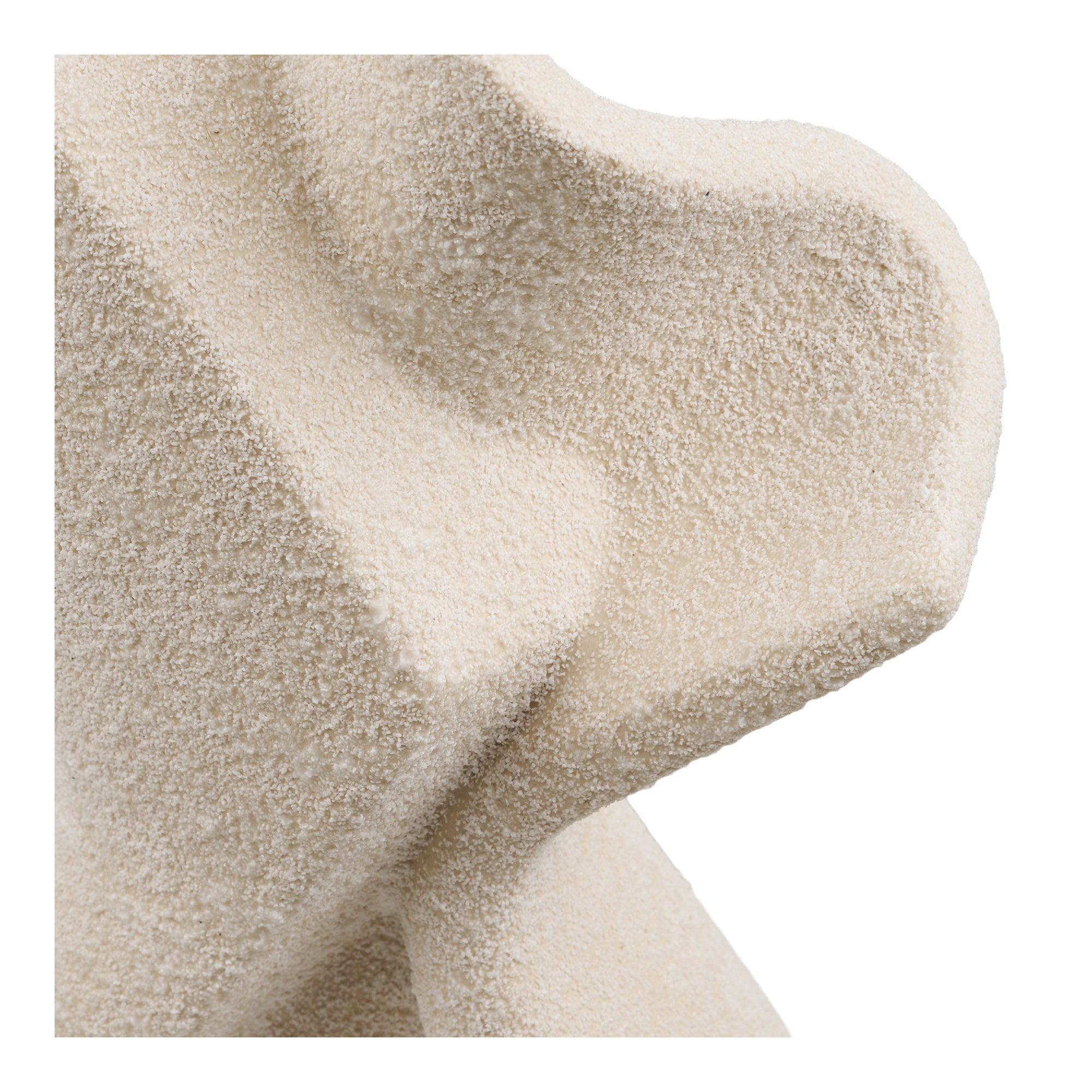 Decoratie - Decoratie, keramisch, wit, 13x6,5x23 cm