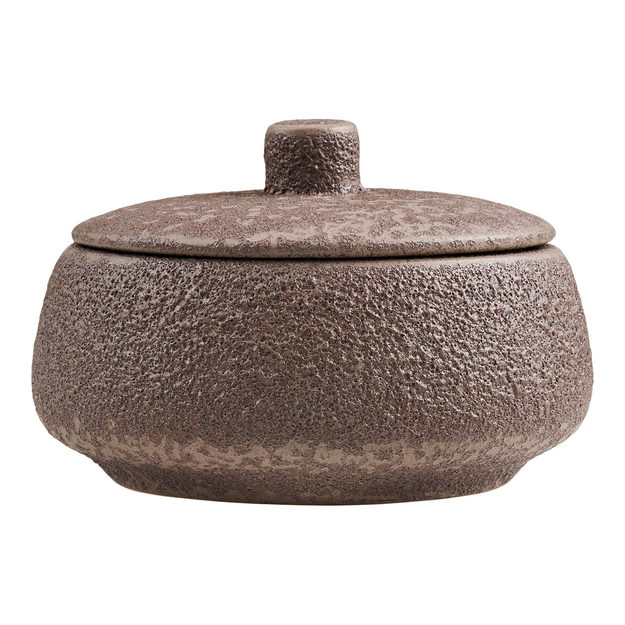 Pot - Pot, keramisch, bruin, ø15x9,5 cm