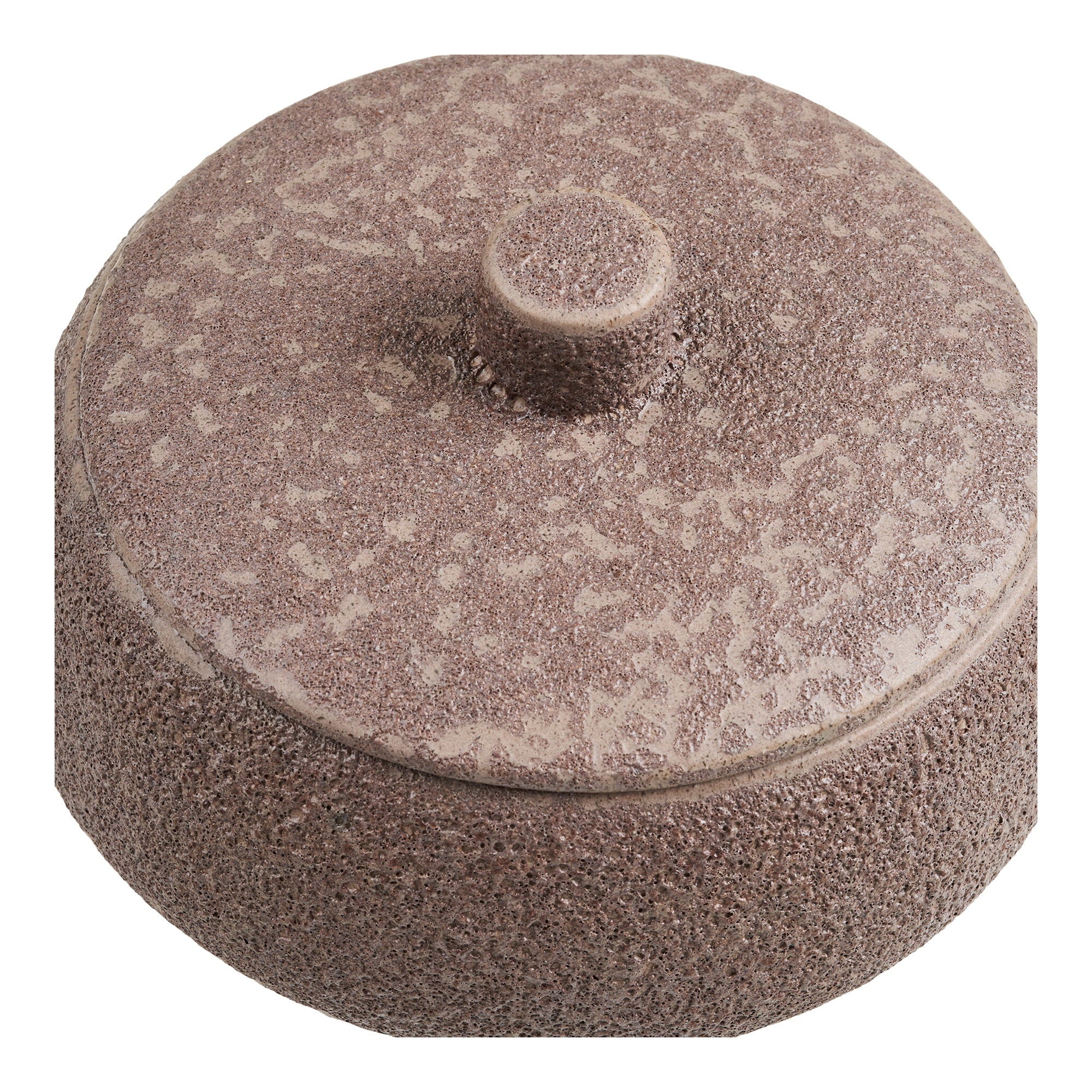 Pot - Pot, keramisch, bruin, ø15x9,5 cm