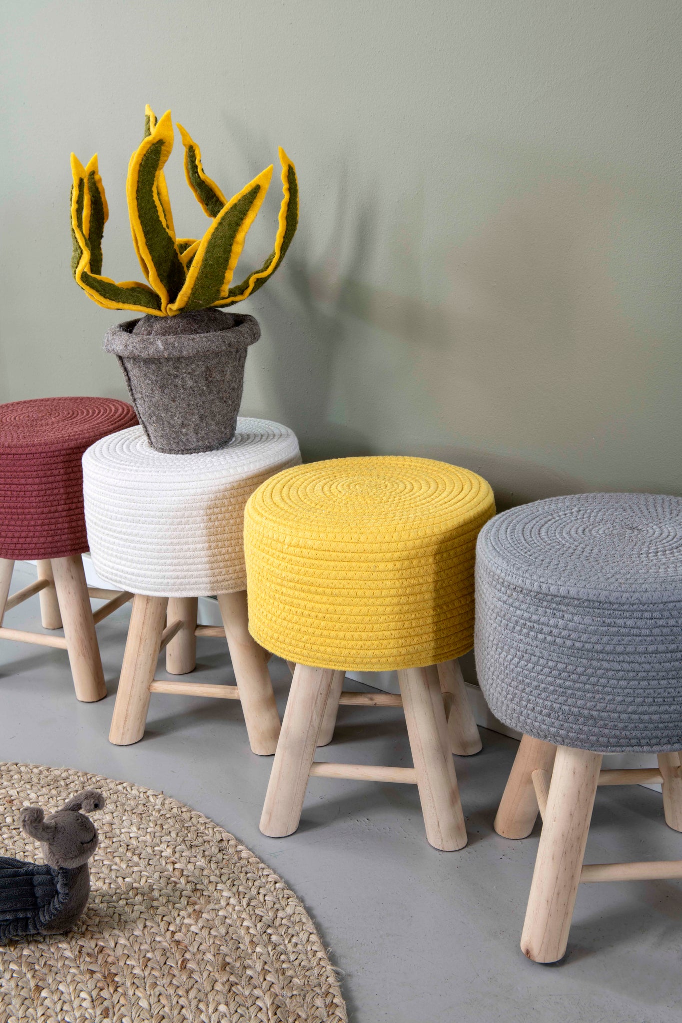 Kidsdepot kruk Iggy - geel