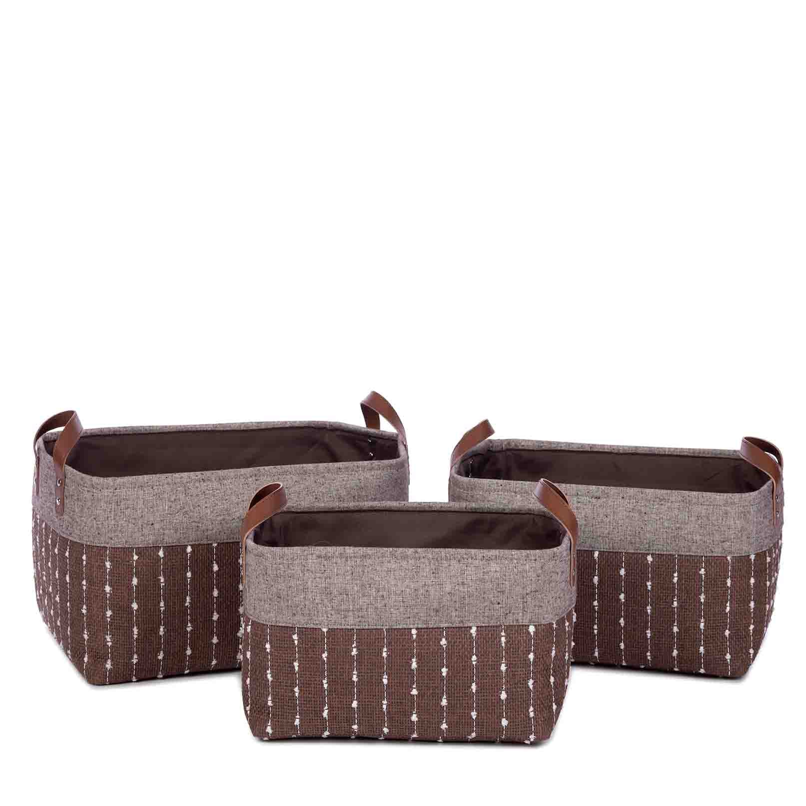 Enno, bruine mand, set van 3 stuks