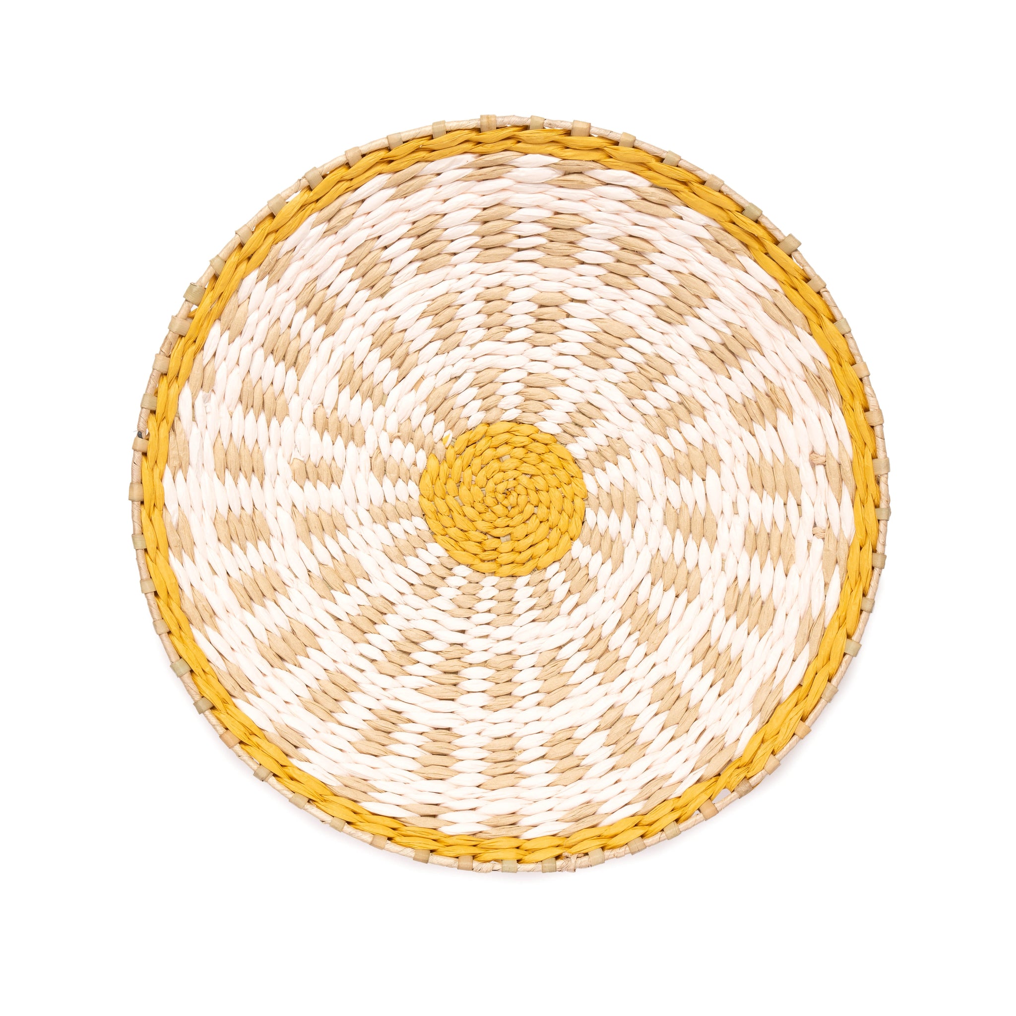 Evie, wanddecoratie oker