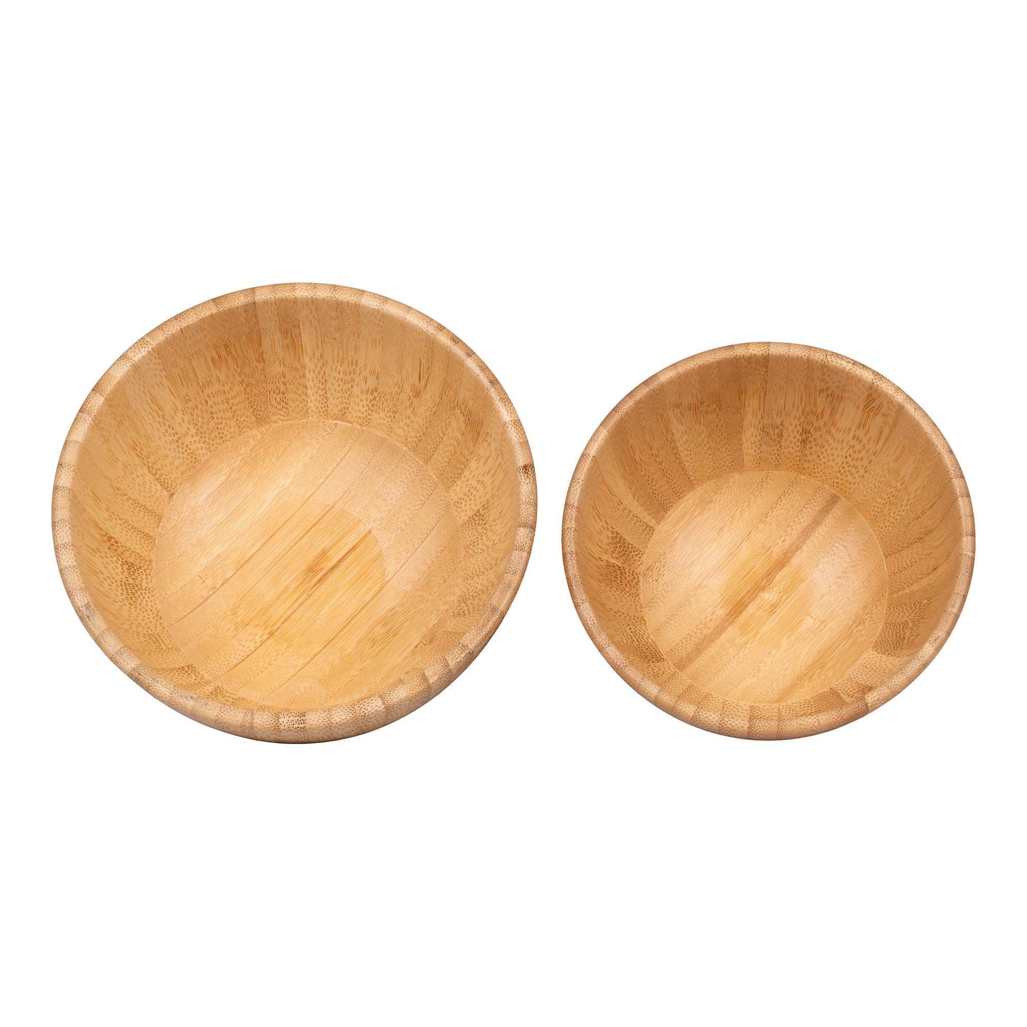 Chefalu Bowl - kom, bamboe, naturel, set van 2