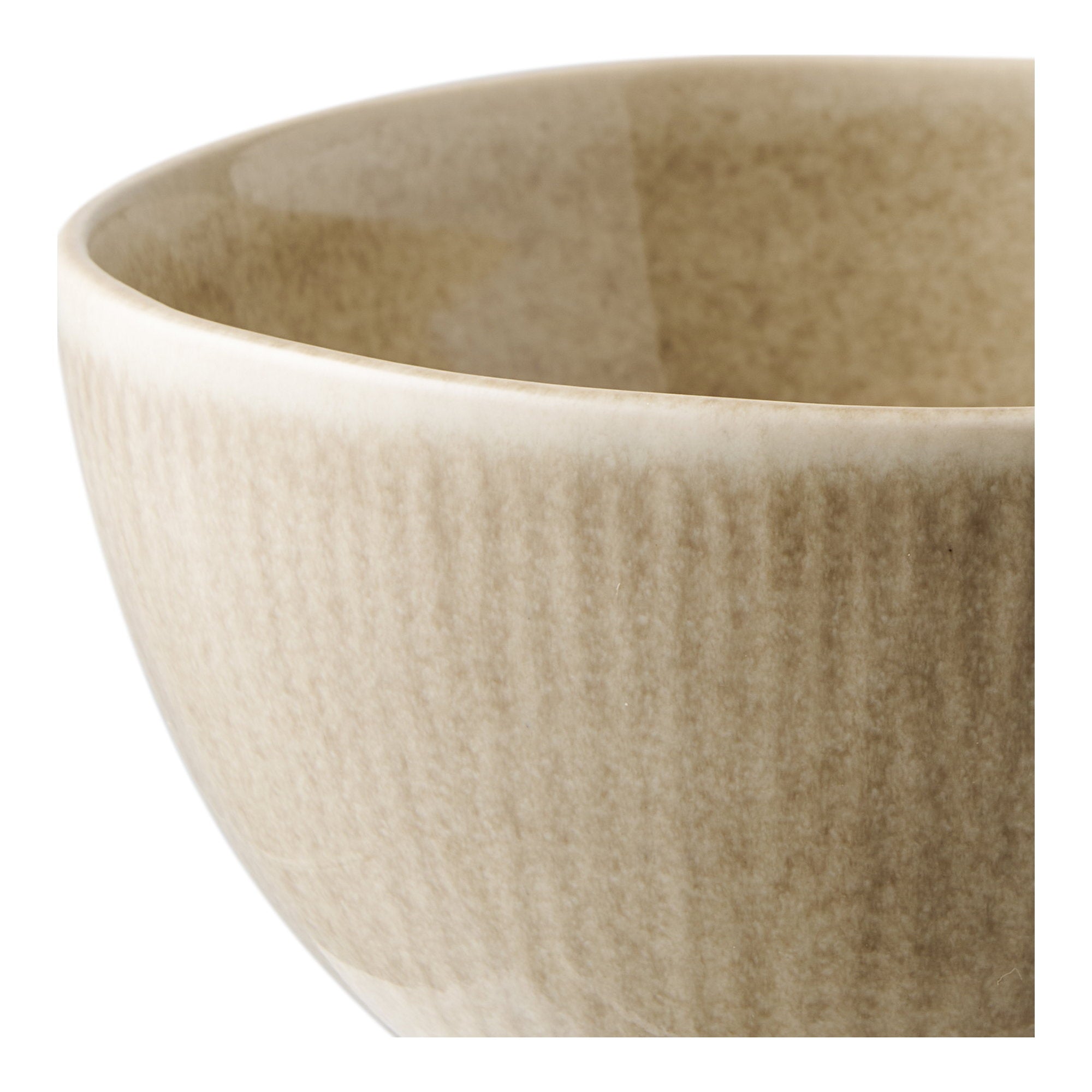 Viola Kom - keramische kom, beige, ø14,5 x 7 cm, set van 4