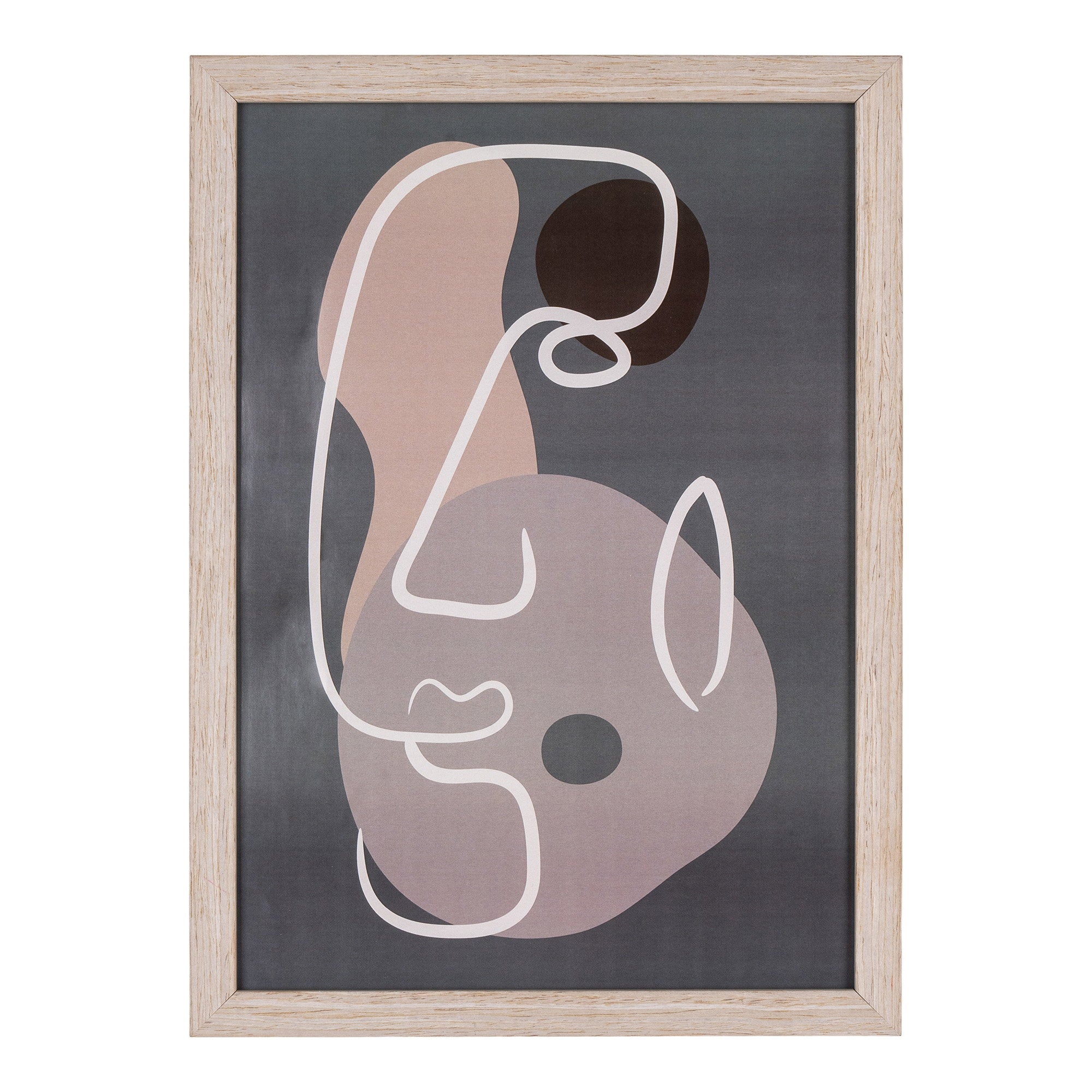 Madison lijstenset - Lijstenset, naturel set van 3