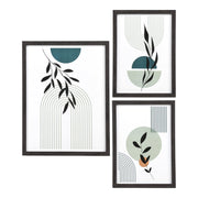 Aspen frameset - frameset, zwart, set van 3
