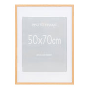 Marbella Frame - lijst, MDF/glas, naturel 50x70 cm, set van 5