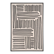 Lipari canvasafdruk - canvasafdruk, canvas, zwart/beige, nr. 1 60x90 cm