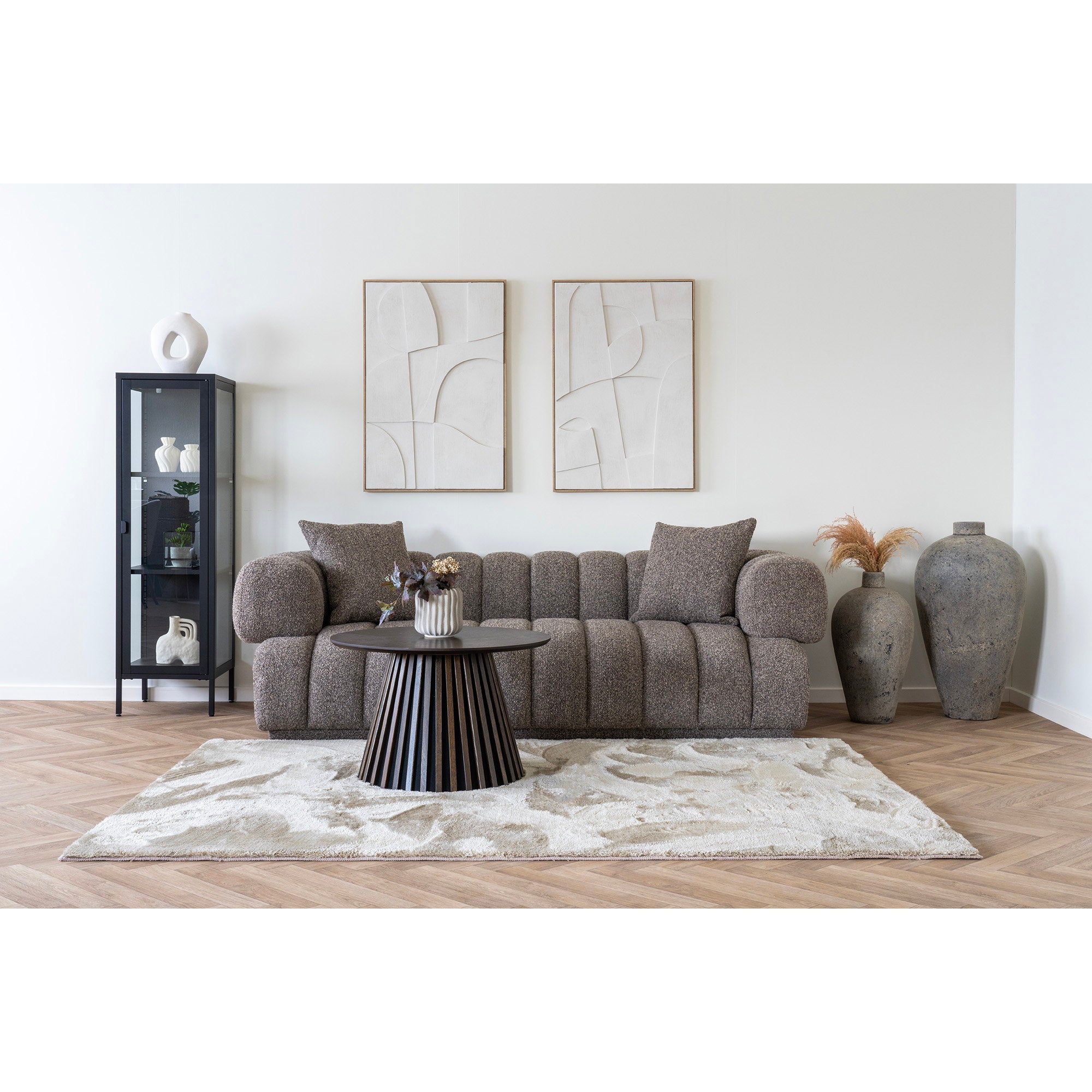 Madeline reliëfwanddecoratie - reliëfwanddecoratie, wit, nr. 2 60x90 cm