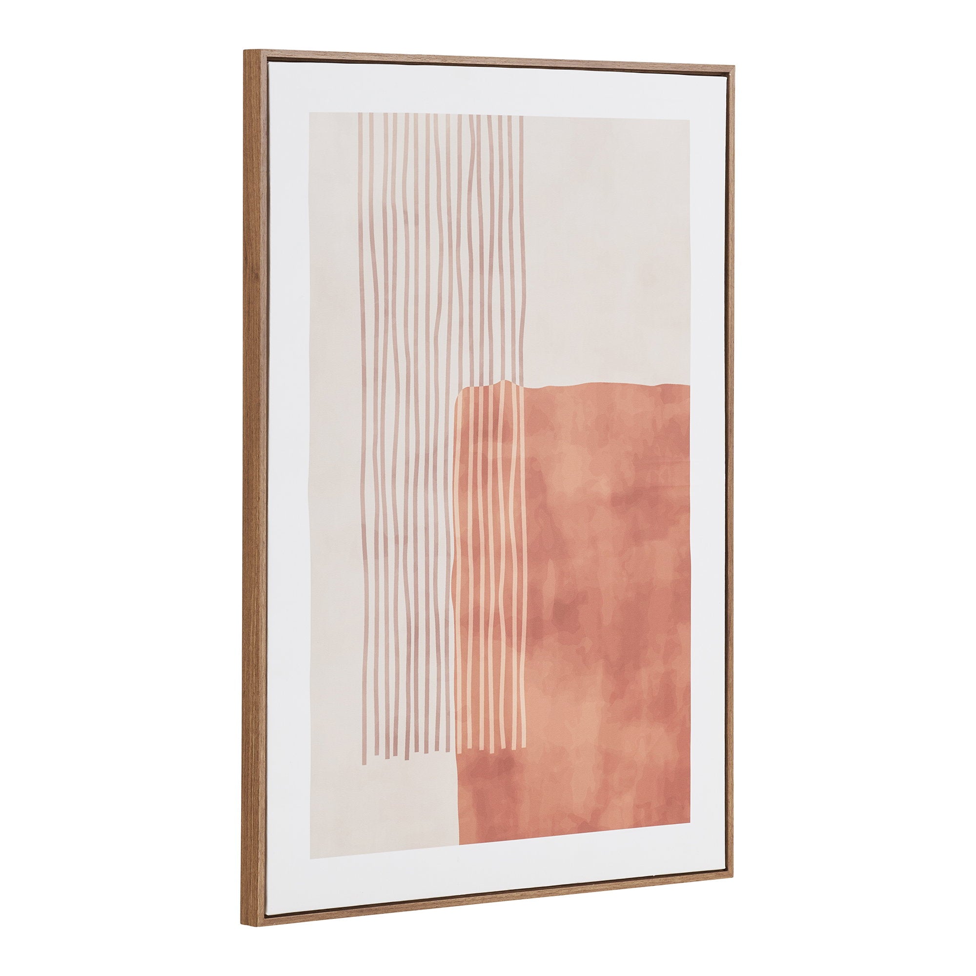Mina Canvas Print - Canvasafdruk, canvas, beige/bruin, nr. 1 50x70 cm