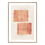 Mina Canvasafdruk - Canvasafdruk, canvas, beige/bruin, Nr.2 50x70 cm