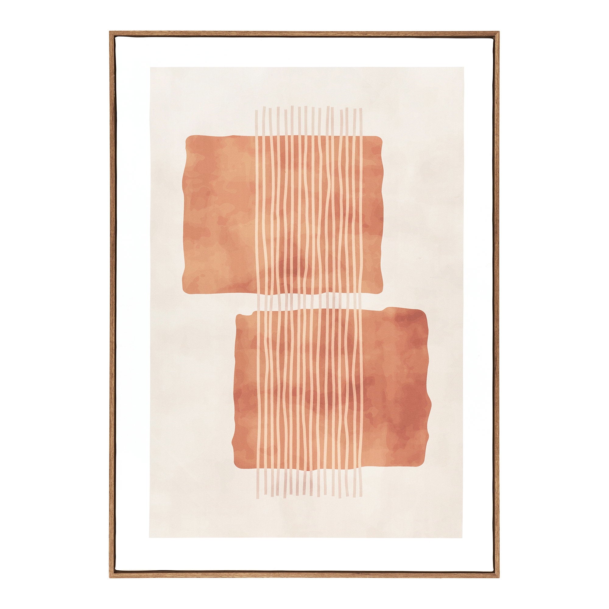 Mina Canvasafdruk - Canvasafdruk, canvas, beige/bruin, Nr.2 50x70 cm