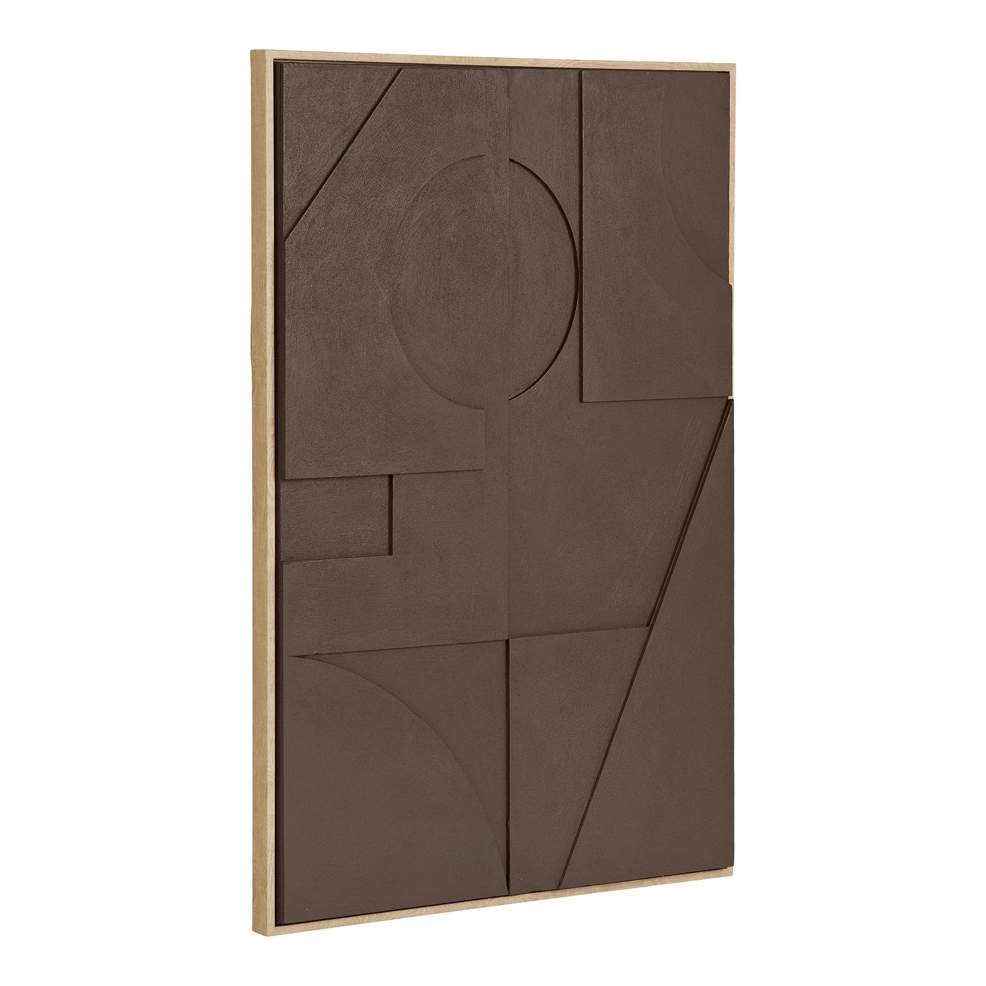 Isabella reliëfwanddecoratie - reliëfwanddecoratie, bruin, nr. 1 60x90 cm
