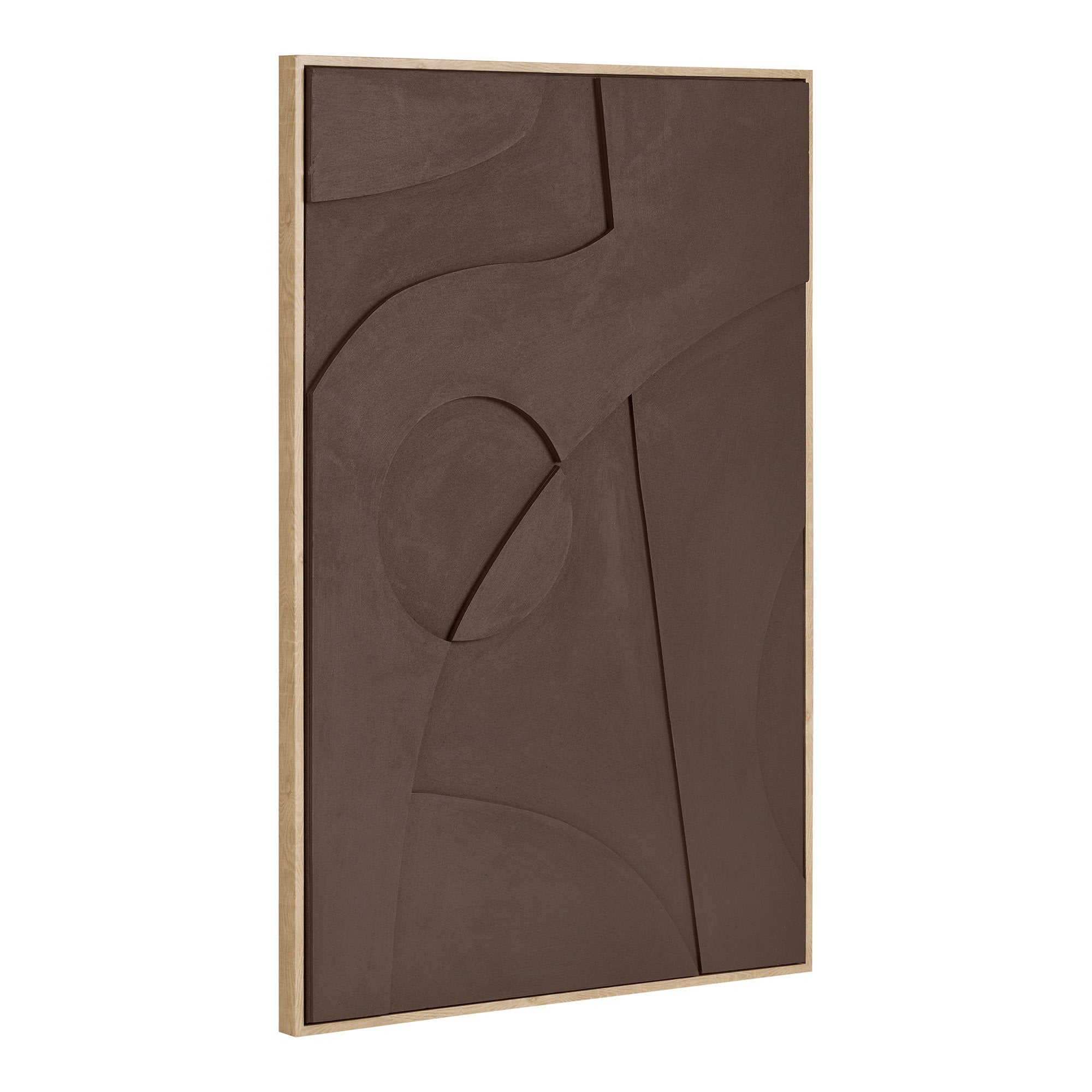 Isabella Reliëf Wanddecoratie - Reliëf wanddecoratie, bruin, nr. 2 60x90 cm