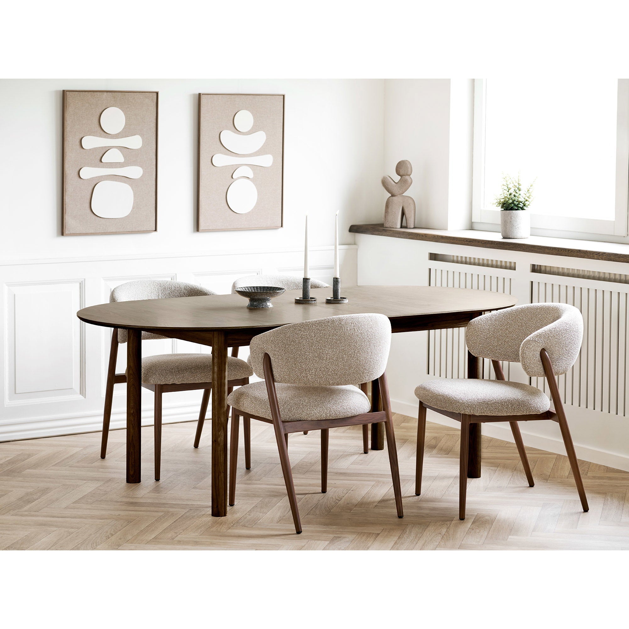 Diva Relief Wanddecoratie - Relief-wanddecoratie, bruin/beige, Nr. 1 50x70 cm