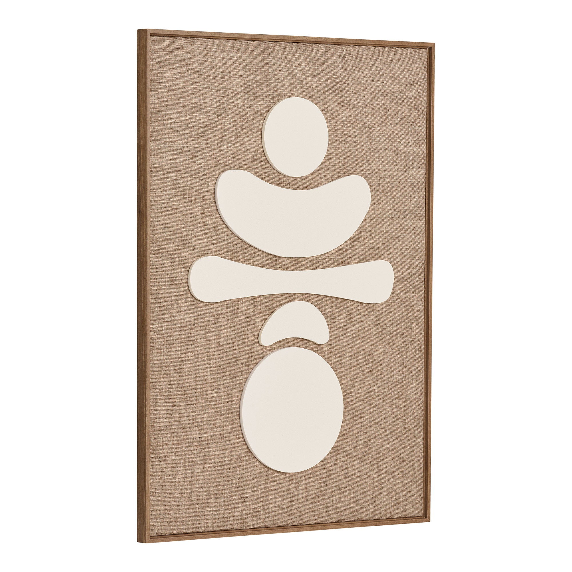 Diva Relief Wanddecoratie - reliëf wanddecoratie, bruin/beige, nr. 2 50x70 cm