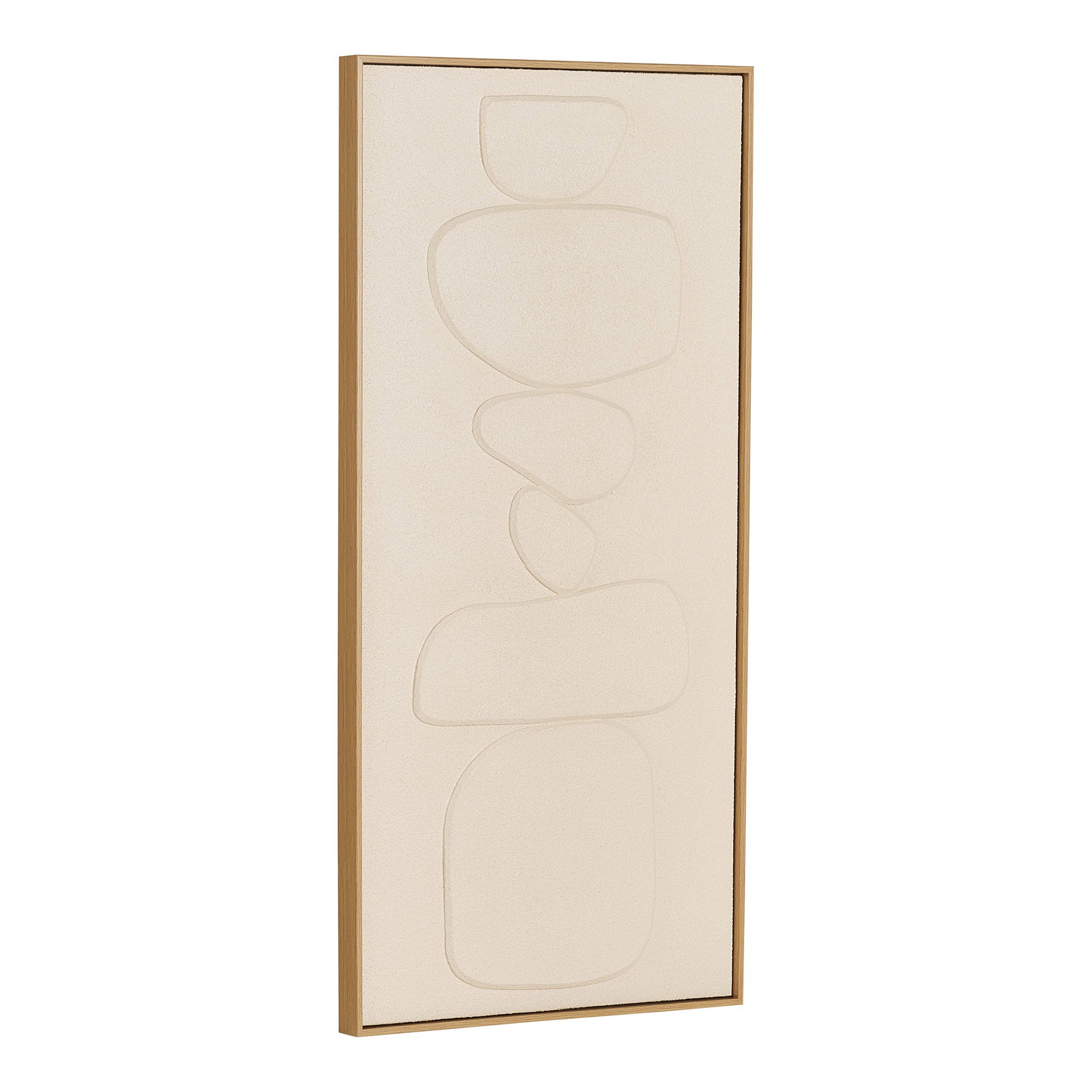 Victoria reliëfwanddecoratie - reliëf wanddecoratie, beige, nr. 1 60x120 cm