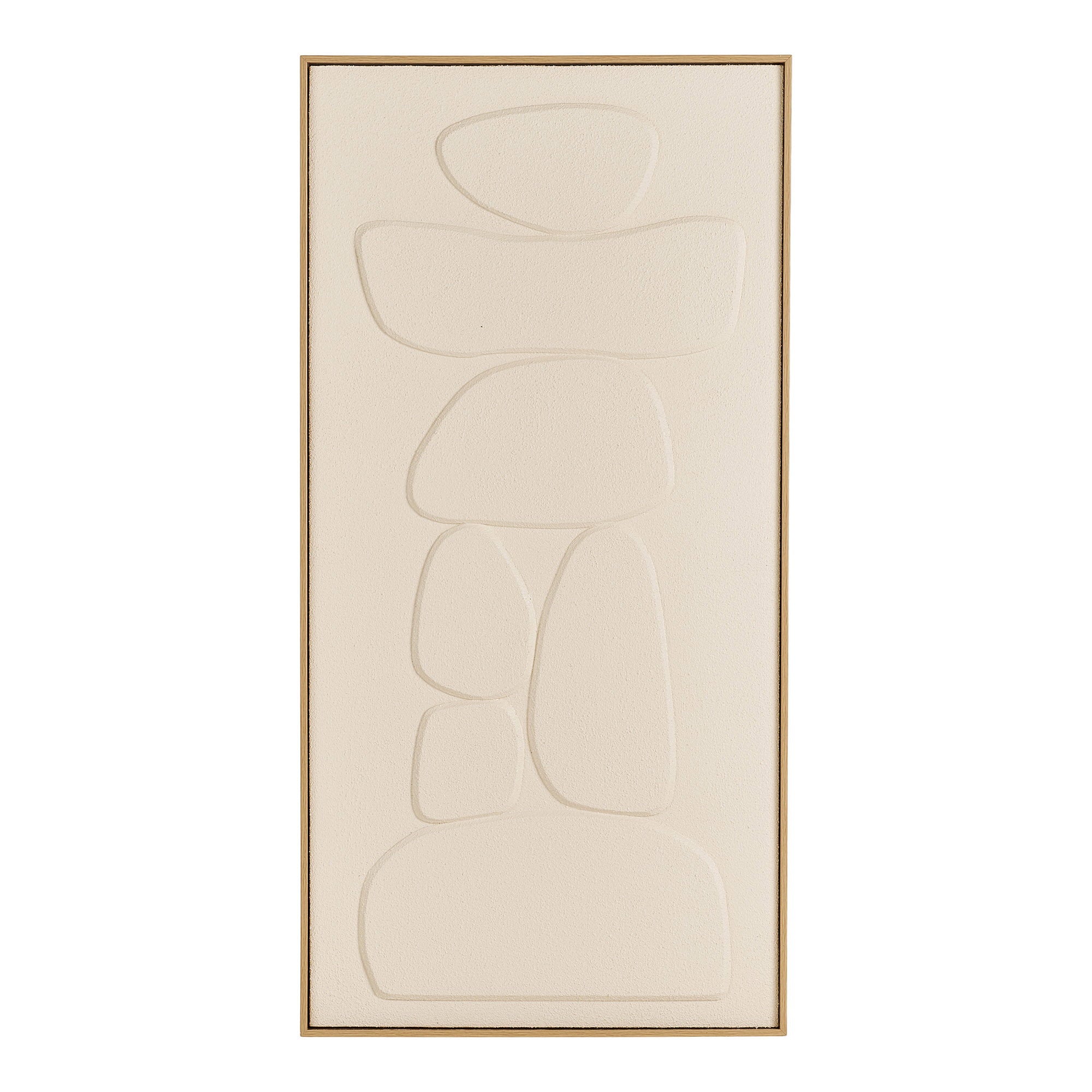Victoria reliëf wanddecoratie - reliëf wanddecoratie, beige, nr. 2 60x120 cm