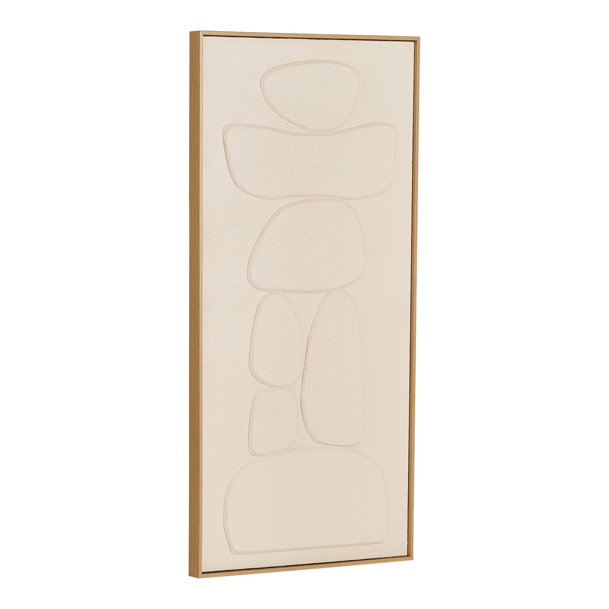 Victoria reliëf wanddecoratie - reliëf wanddecoratie, beige, nr. 2 60x120 cm