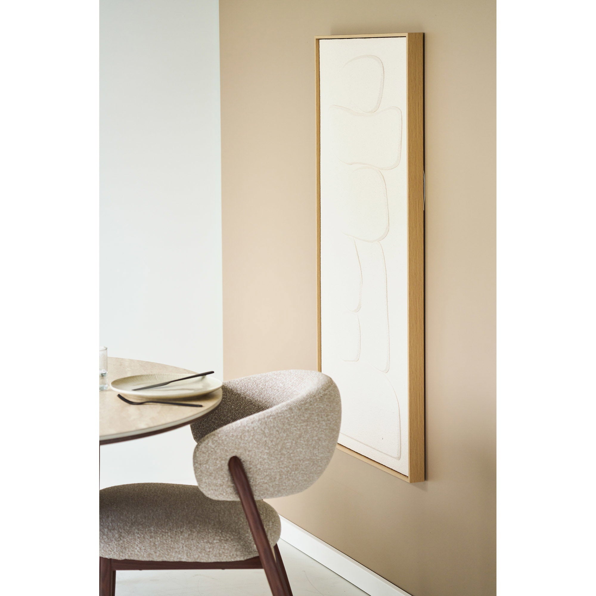 Victoria reliëf wanddecoratie - reliëf wanddecoratie, beige, nr. 2 60x120 cm