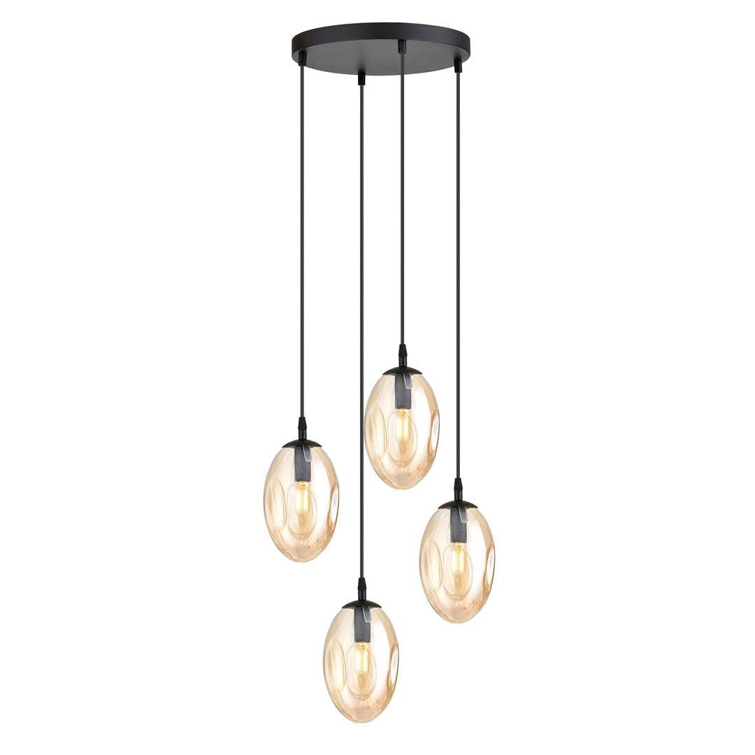Hanglamp - ASTRAL 4 BL PREMIUM HONINGKLEURIG