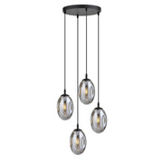 Hanglamp - ASTRAL 4 BL PREMIUM GRAFIET
