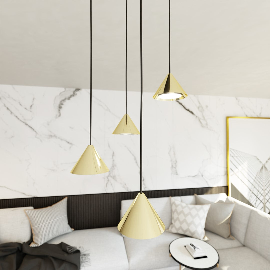 Hanglamp - ELIT 4 PREMIUM GOUD