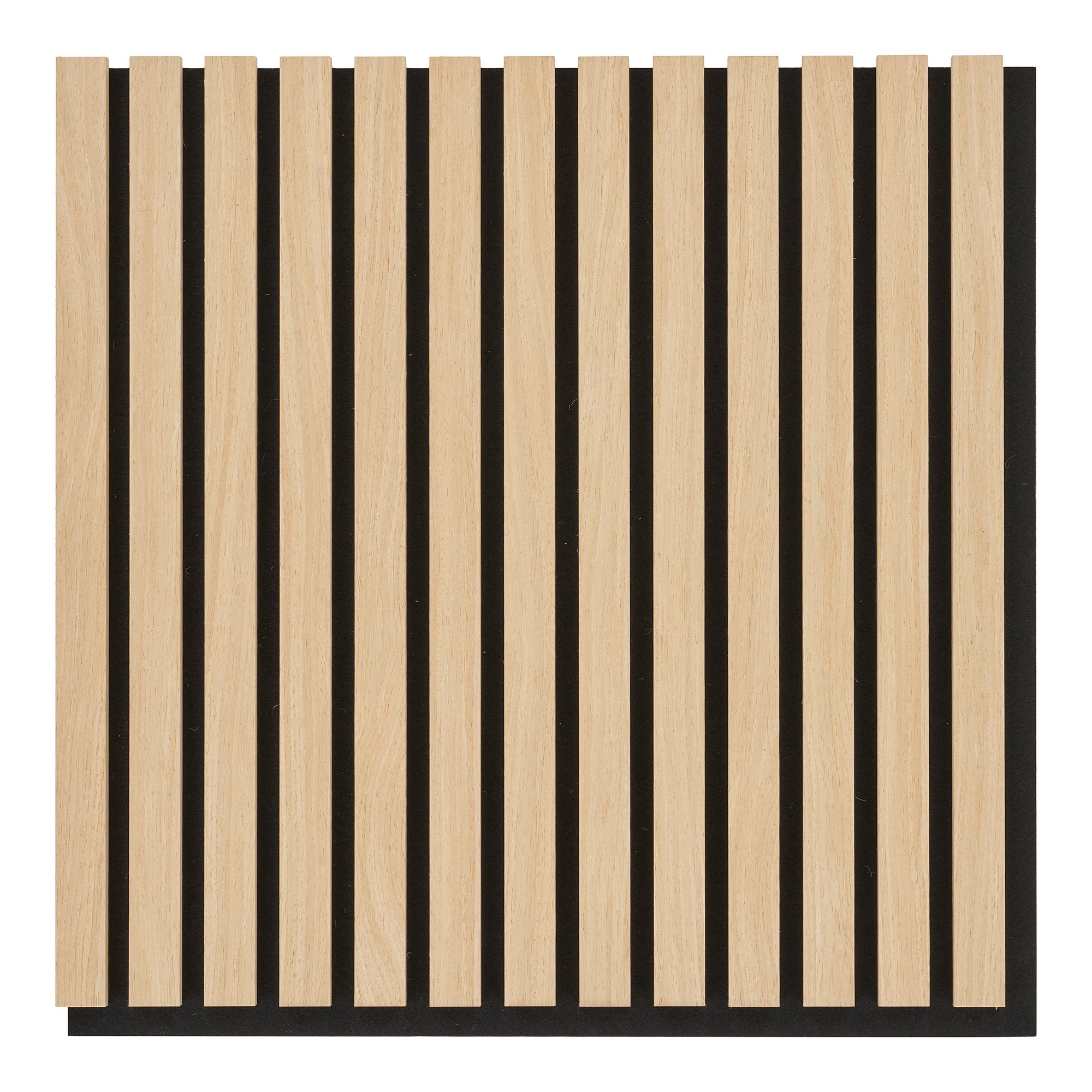 Akoestisch paneel - akoestisch paneel, houtfineer, naturel, eikenlook 520x520x22 mm (set van 2)