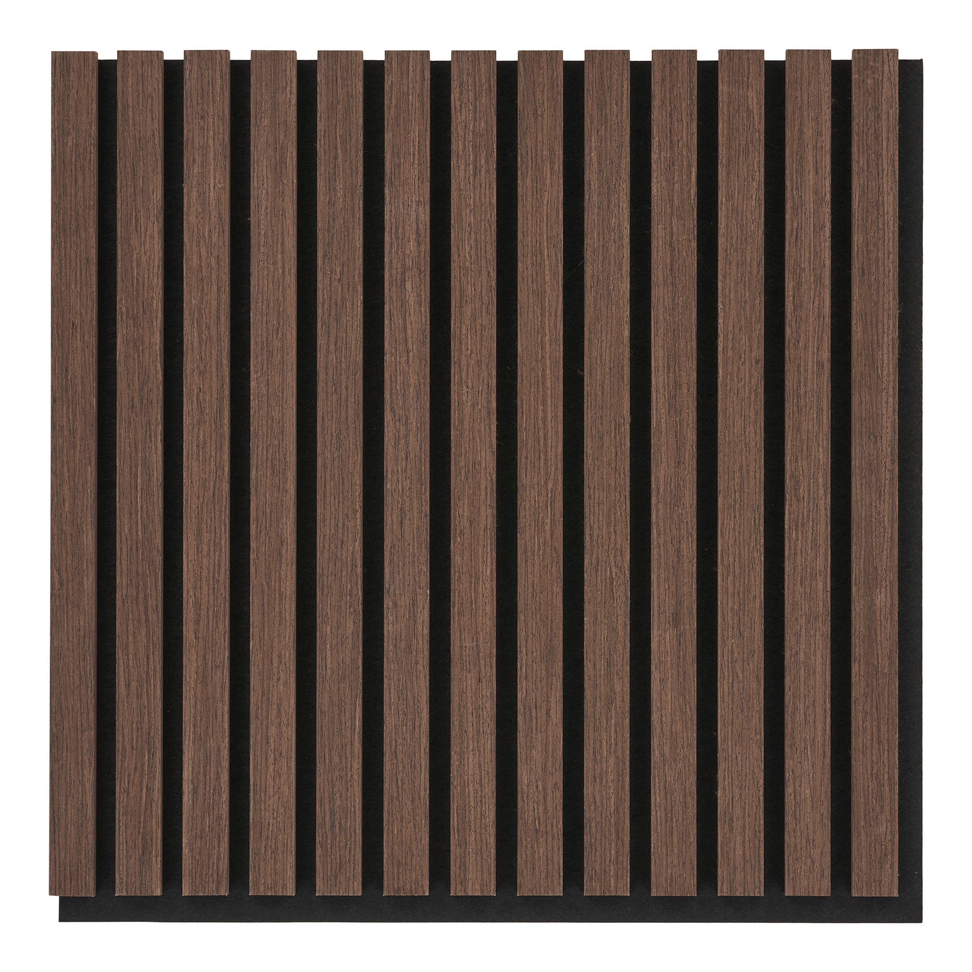 Akoestisch paneel - Akoestisch paneel, houtfineer, walnoot, walnootlook 520x520x22 mm (set van 2)