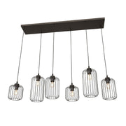 Hanglamp - VANDER 6 blauw