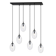 Hanglamp - ASTRAL 6 BL TRANSPARANT