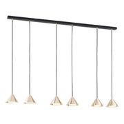 Hanglamp - ELIT 6 BL GOUD