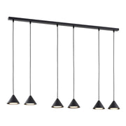 Hanglamp - ELIT 6 ZWART