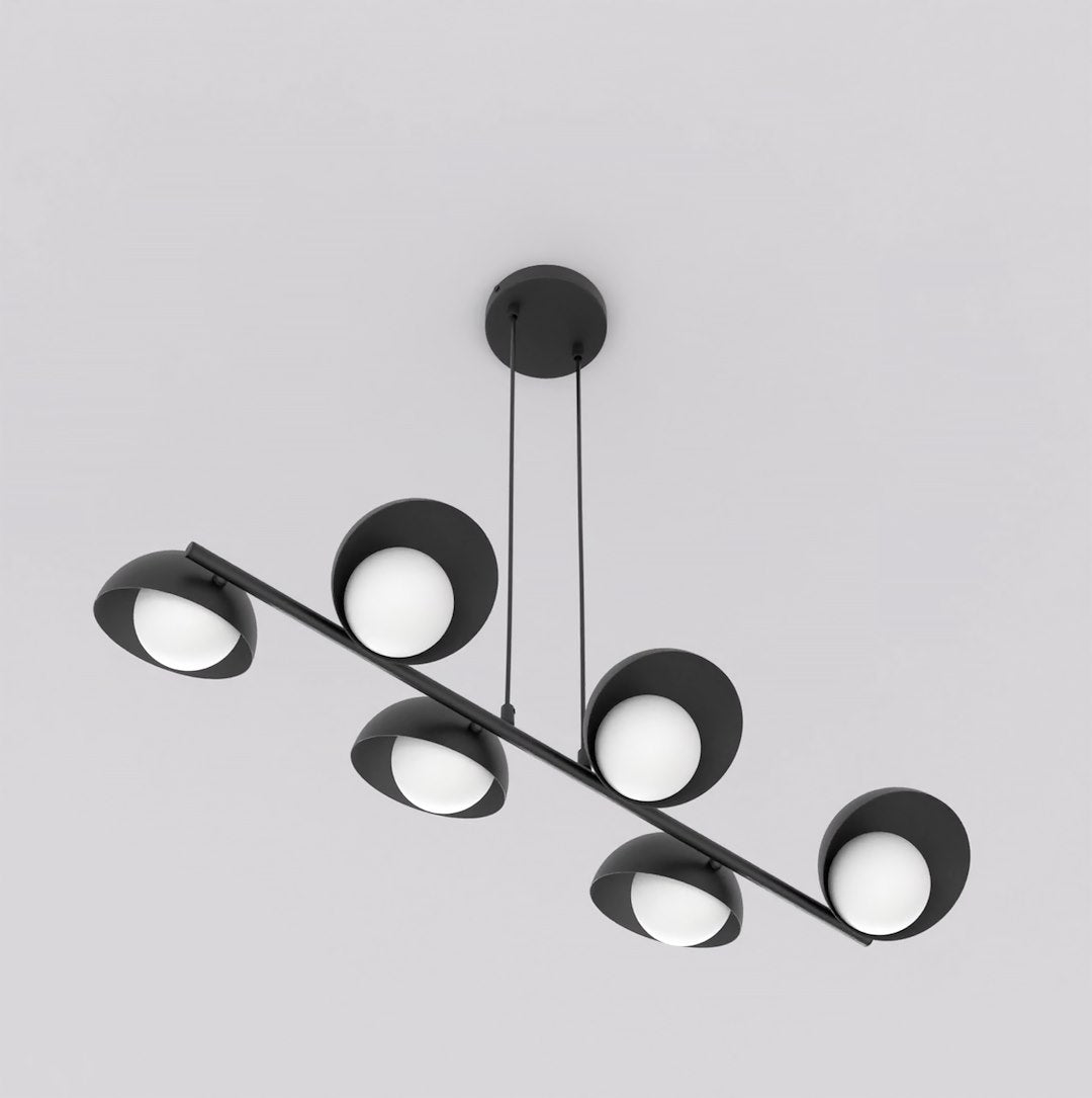 Hanglamp - BOOM 6 ZWART