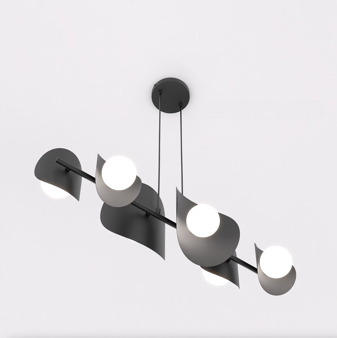 Hanglamp - ELEMENTI 6 ZWART
