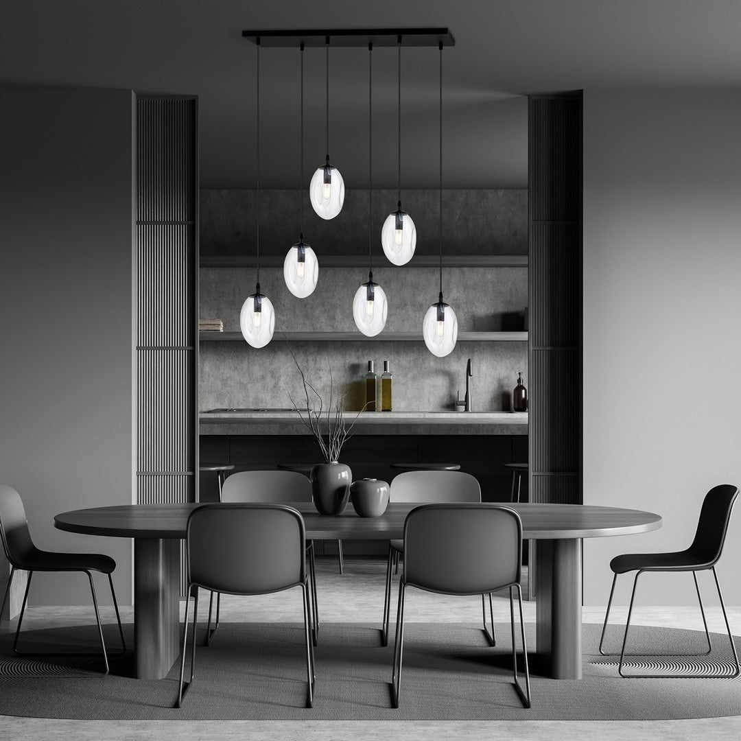 Hanglamp - ASTRAL 6 BL TRANSPARANT