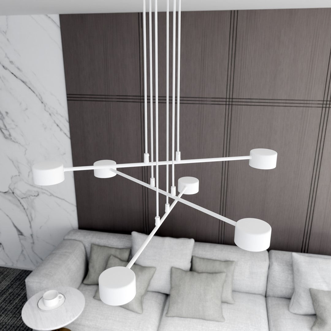 Hanglamp - MODUS 6 WIT