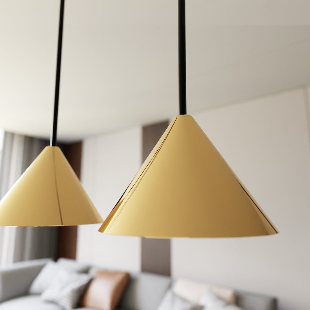 Hanglamp - ELIT 6 BL GOUD