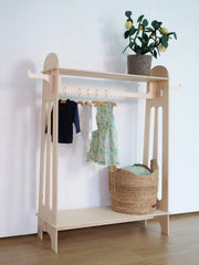 Easyclick Kinderkledingrek Rome, hout