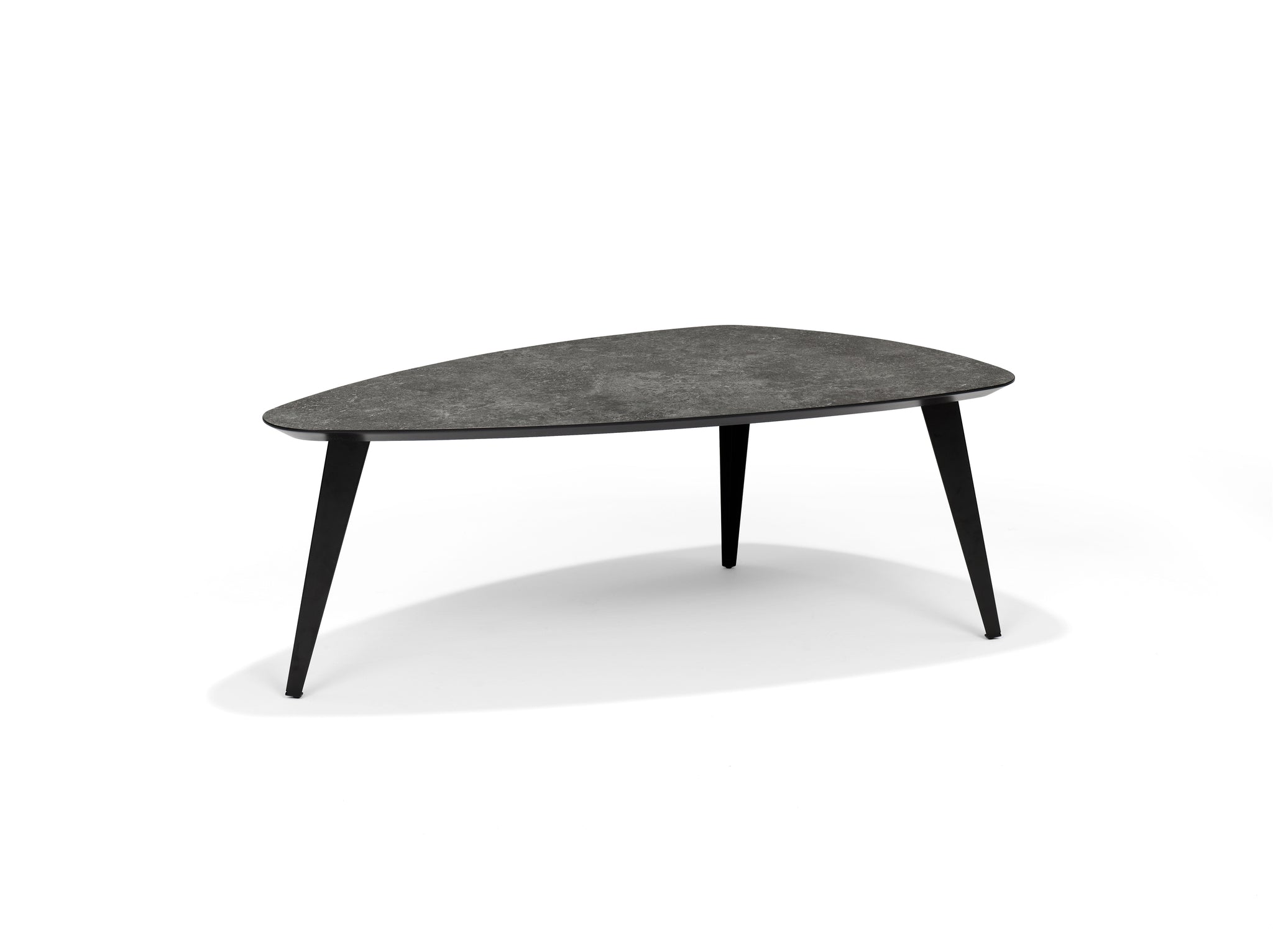 Salontafel SWITCH-DION - 130x70 niervorm keramiek 45H