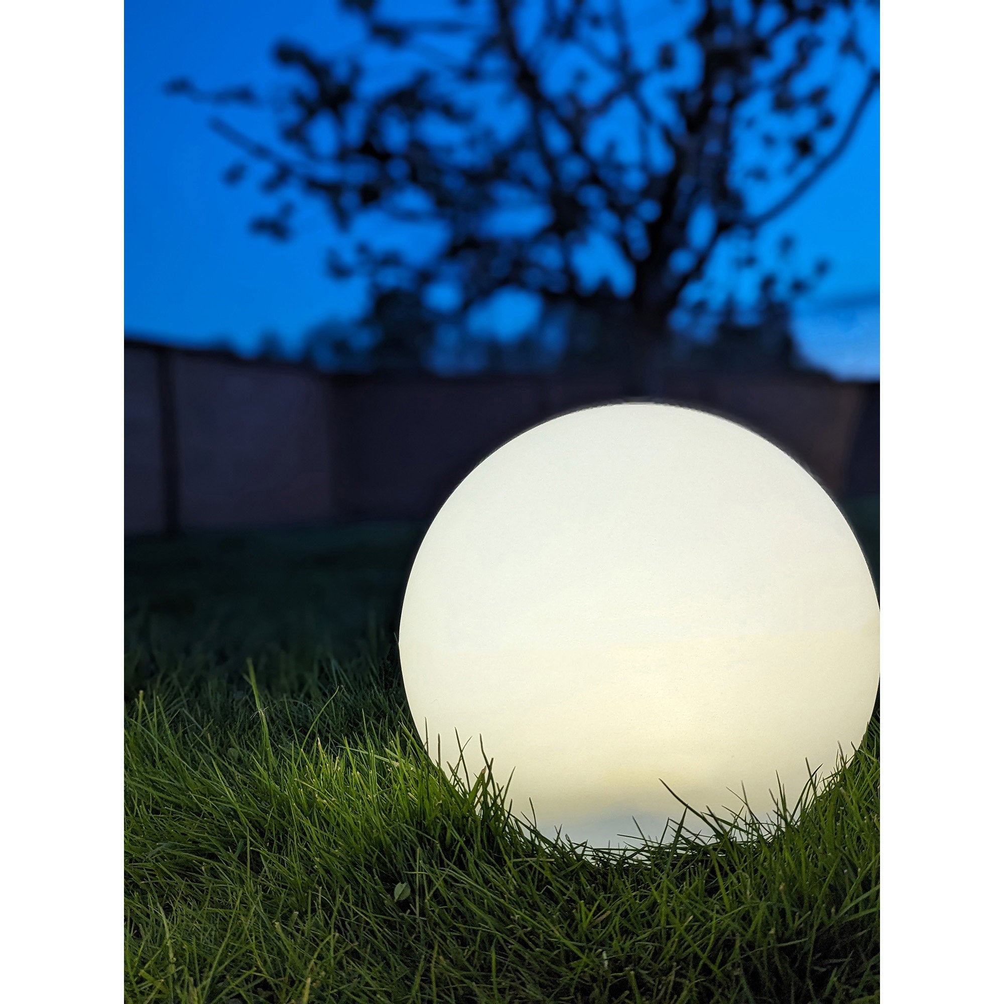 Lifton LED-lamp - oplaadbare lamp met geïntegreerd zonnepaneel, wit, set van 3