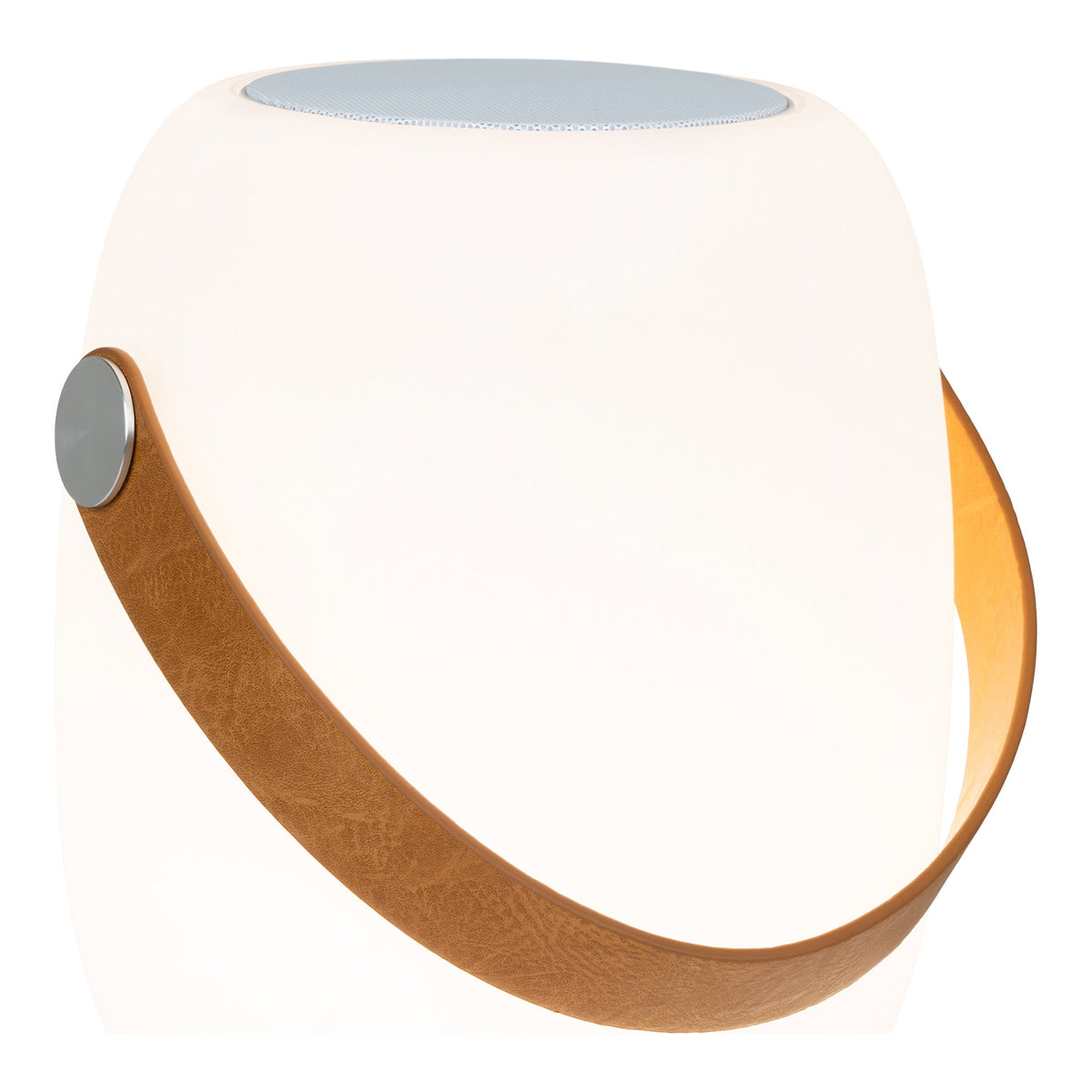 Cardiff LED-lamp - met draagriem, Bluetooth-luidspreker, oplaadbaar, wit
