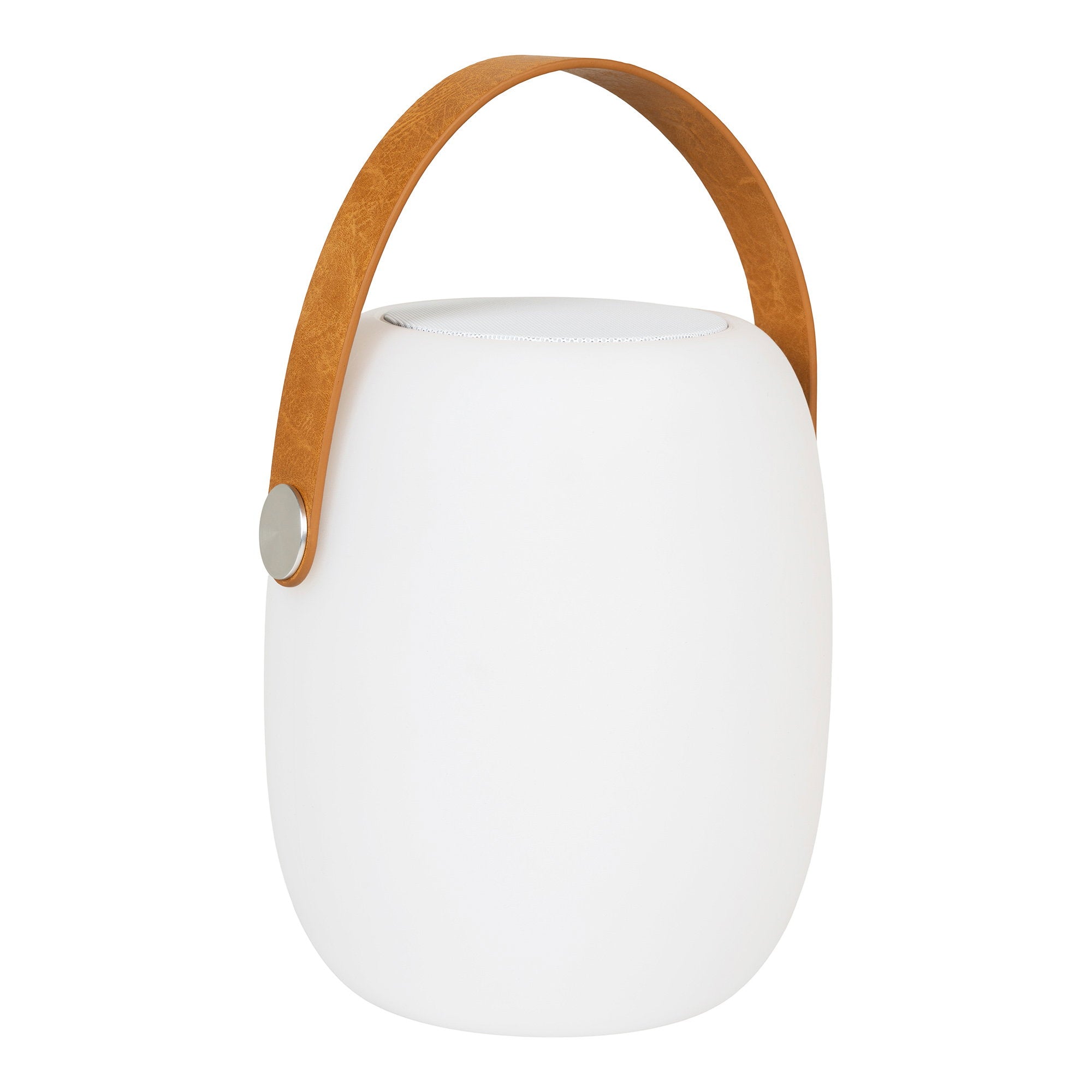 Cardiff LED-lamp - met draagriem, Bluetooth-luidspreker, oplaadbaar, wit