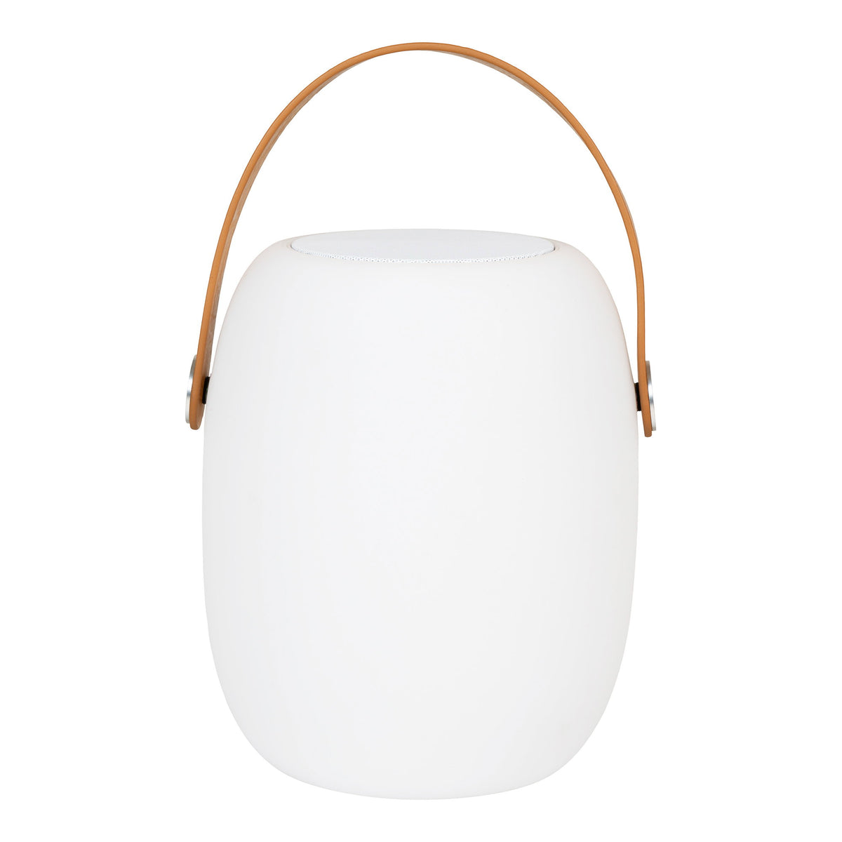 Cardiff LED-lamp - met draagriem, Bluetooth-luidspreker, oplaadbaar, wit