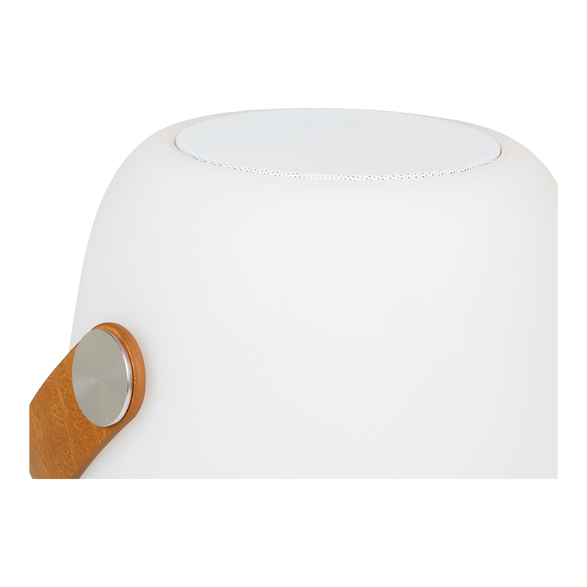 Cardiff LED-lamp - met draagriem, Bluetooth-luidspreker, oplaadbaar, wit