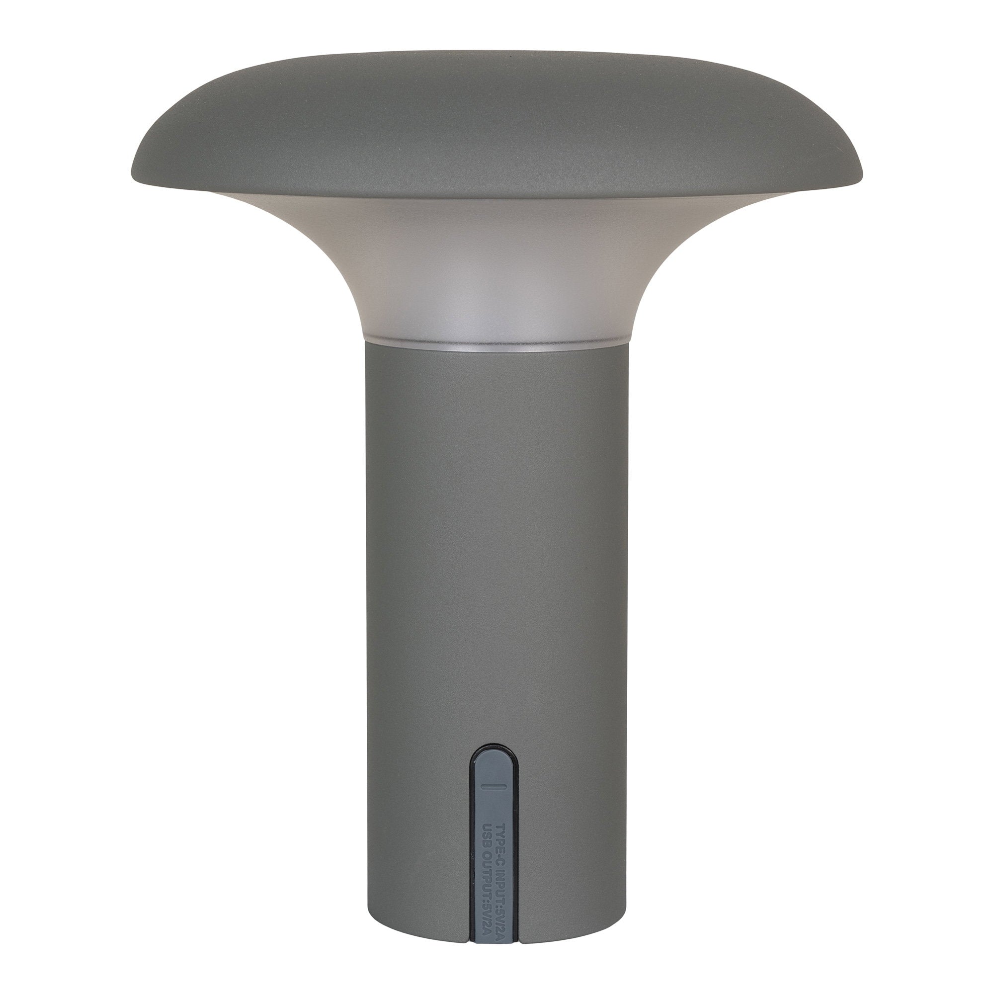 Ramsey LED-lamp - lamp, oplaadbaar, grijs